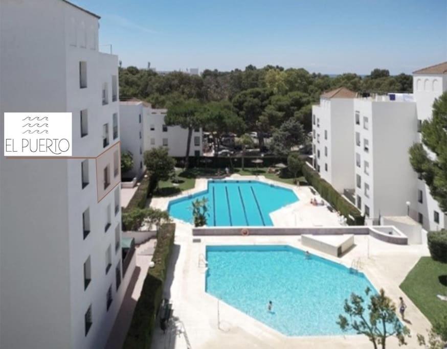Ferienwohnung Piso Reformado De Diseno C/Terraza. Playa El Ancla El Puerto de Santa María Exterior foto
